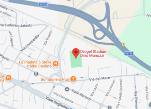 Orogel Stadium Dino Manuzzi mappa