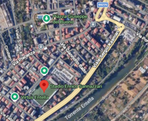 Stadio Comunale di Chiavari mappa